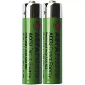 AgfaPhoto přednabitá baterie AAA, 950mAh, 2ks