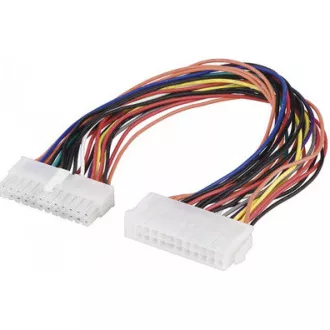 PREMIUMCORD Kabel napájecí interní 24pin, prodloužení 25cm ke zdrojům ATX