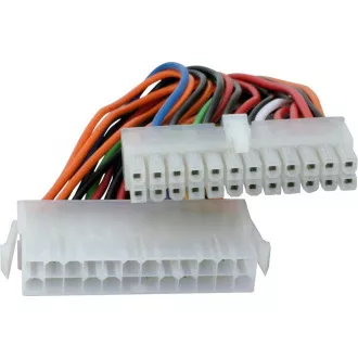 PREMIUMCORD Kabel napájecí interní 24pin, prodloužení 25cm ke zdrojům ATX