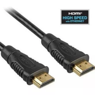 PREMIUMCORD Kabel HDMI 15m High Speed + Ethernet (v1.4), zlacené konektory