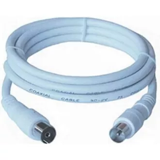 PREMIUMCORD TV kabel anténní propojovací 3m (koaxiální, M/F, 75 Ohm)
