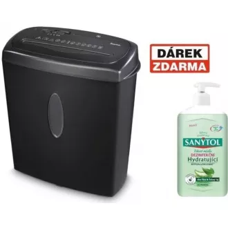 Hama Home X10CD, skartovačka, krížový rez, 10 listov, stupeň utajenia P-4