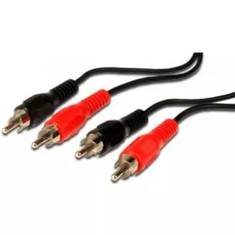 PREMIUMCORD Kabel audio 2x Cinch - 2x Cinch (RCA, M/M) 5m PREMIUMCORD Kabel audio 2x Cinch - 2x Cinch (RCA, M/M) 5m