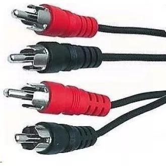 PREMIUMCORD Kabel audio 2x Cinch - 2x Cinch (RCA, M/M) 5m PREMIUMCORD Kabel audio 2x Cinch - 2x Cinch (RCA, M/M) 5m