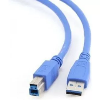 GEMBIRD Kabel USB 3.0 A-B propojovací 3m (modrý)