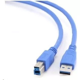 GEMBIRD Kabel USB 3.0 A-B propojovací 3m (modrý)
