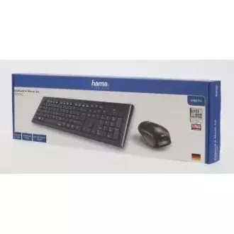 Hama set bezdrátové myši a klávesnice Cortino Hama set bezdrátové myši a klávesnice Cortino