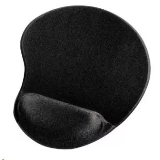 Hama ergonomická gelová podložka pod myš, černá Hama ergonomická gelová podložka pod myš, černá