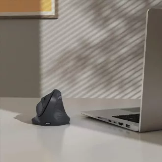 Hama vertikální ergonomická bezdrátová myš EWM-600R, pro praváky, nabíjecí, Multi Device