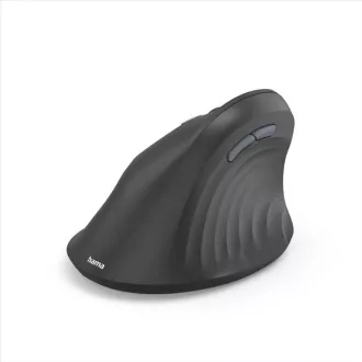 Hama vertikální ergonomická bezdrátová myš EWM-600L, pro leváky, nabíjecí, Multi Device