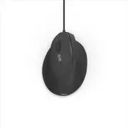 Hama vertikální ergonomická kabelová myš ECM-500L, pro leváky, černá