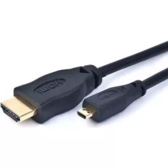 GEMBIRD Kabel HDMI - HDMI Micro 4, 5m (v1.3, M/M, stíněný, zlacené kontakty)