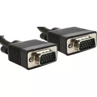 GEMBIRD Kabel VGA propojovací 10m, černý (HD15M/M, dvojité stínění, feritová jádra) GEMBIRD Kabel VGA propojovací 10m, černý (HD15M/M, dvojité stínění, feritová jádra)