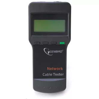 GEMBIRD Zkoušečka kabelů Digital network cable tester (Cat 5E, 6E, coaxial, telephone)