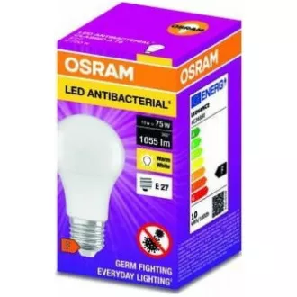 OSRAM LED ANTIBAKTERIAL E27 10W/827 CLA75W teplá 2700k