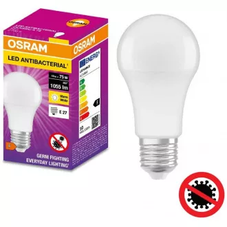 OSRAM LED ANTIBAKTERIAL E27 10W/827 CLA75W teplá 2700k OSRAM LED ANTIBAKTERIAL E27 10W/827 CLA75W teplá 2700k