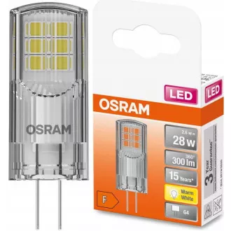 OSRAM LED PIN 30 G4 2, 6W/827 12V teplá