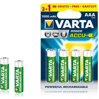 Varta LR03/4BP 1000 mAh Ready to use (Blistr 4ks)