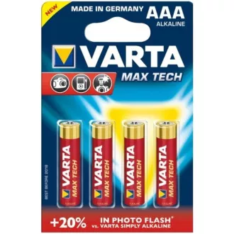 Varta LR03/4BP MAX POWER (MAX TECH) (Blistr 4ks)