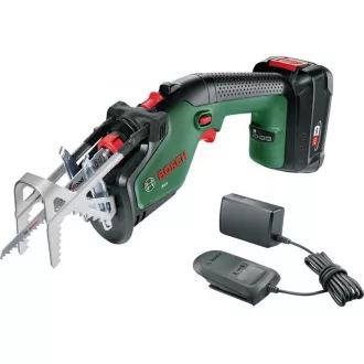 BOSCH Keo, akumulátorová zahradní pilka, 10, 8 V, řezná kapacita 60-80 mm, akumulátor