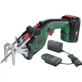 BOSCH Keo, akumulátorová zahradní pilka, 10, 8 V, řezná kapacita 60-80 mm, akumulátor