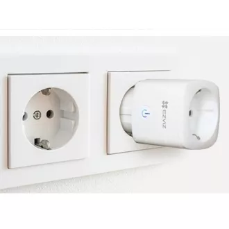 Ezviz T30 inteligentní zásuvka s měřením spotřeby, maximálně 2300 W, podpora hlasových asistentů