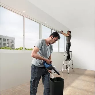 Bosch GAS 18V-1 akumulátorový vysavač, 10 l/s, 0.7 l nádoba, flexibilní prodlužovací hubice Bosch GAS 18V-1 akumulátorový vysavač, 10 l/s, 0.7 l nádoba, flexibilní prodlužovací hubice