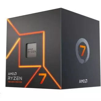 CPU AMD RYZEN 7 7700, 8-core, 3.8GHz, 40MB cache, 65W, socket AM5, BOX