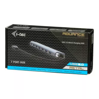 i-tec USB 3.0 Hub 7-Port se síťovým zdrojem
