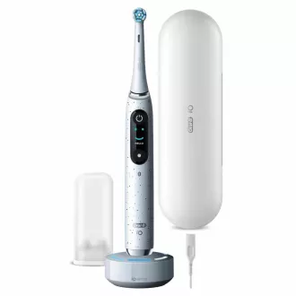 Oral-B iO10 elektrický zubní kartáček, 7 režimů, časovač, tlakový senzor, 3D mapování a smart funkce, bílý Oral-B iO10 elektrický zubní kartáček, 7 režimů, časovač, tlakový senzor, 3D mapování a smart funkce, bílý