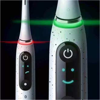 Oral-B iO10 elektrický zubní kartáček, 7 režimů, časovač, tlakový senzor, 3D mapování a smart funkce, bílý Oral-B iO10 elektrický zubní kartáček, 7 režimů, časovač, tlakový senzor, 3D mapování a smart funkce, bílý