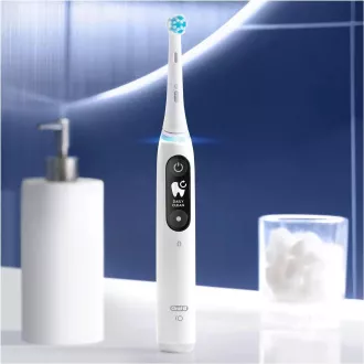 Oral-B iO Series 6 elektrický zubní kartáček, 5 režimů, časovač, tlakový senzor, mobilní aplikace, bílá Oral-B iO Series 6 elektrický zubní kartáček, 5 režimů, časovač, tlakový senzor, mobilní aplikace, bílá