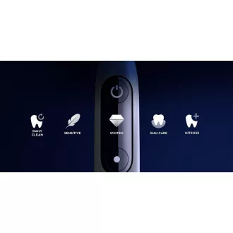 Oral-B iO Series 6 elektrický zubní kartáček, 5 režimů, časovač, tlakový senzor, mobilní aplikace, bílá Oral-B iO Series 6 elektrický zubní kartáček, 5 režimů, časovač, tlakový senzor, mobilní aplikace, bílá