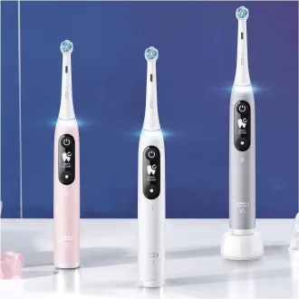 Oral-B iO Series 6 elektrický zubní kartáček, 5 režimů, časovač, tlakový senzor, mobilní aplikace, bílá Oral-B iO Series 6 elektrický zubní kartáček, 5 režimů, časovač, tlakový senzor, mobilní aplikace, bílá