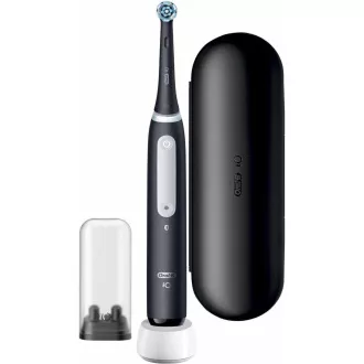 Oral-B iO4 Matt Black elektrický zubní kartáček, magnetický, časovač, tlakový senzor, mobilní aplikace, černý Oral-B iO4 Matt Black elektrický zubní kartáček, magnetický, časovač, tlakový senzor, mobilní aplikace, černý