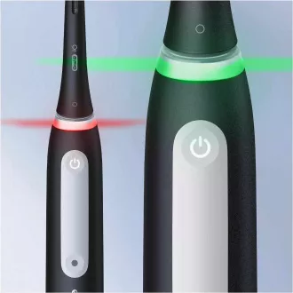Oral-B iO4 Matt Black elektrický zubní kartáček, magnetický, časovač, tlakový senzor, mobilní aplikace, černý Oral-B iO4 Matt Black elektrický zubní kartáček, magnetický, časovač, tlakový senzor, mobilní aplikace, černý