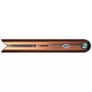 Dyson Corrale HS07 žehlička na vlasy, 200 W, 3 stupně teploty, inteligentní řízení teploty, OLED displej, měď/stříbrná