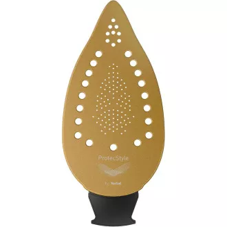Tefal FV9865E0 Ultimate Pure napařovací žehlička, 3000 W, automatické vypnutí, kropení, rychlé nahřátí, černá / zlatá
