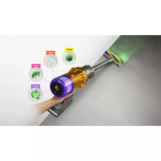 Dyson V12 Detect Slim Absolute 2023, akumulátorový vysavač, iluminační technologie, 3 režimy, LCD displej Dyson V12 Detect Slim Absolute 2023, akumulátorový vysavač, iluminační technologie, 3 režimy, LCD displej