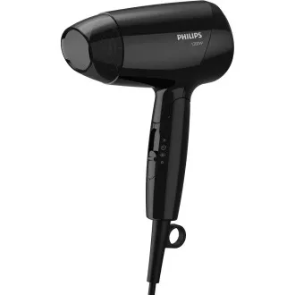 Philips BHC010/00 EssentialCare fén na vlasy, 1200 W, studený vzduch, 3 rychlosti, 3 teploty, černý