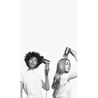 Dyson Supersonic HD07 fén na vlasy, 1600 W, 3 rychlosti, 4 teploty, rychlé nahřívání, stříbrná/měděná