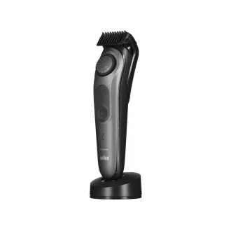 Braun BT7940 zastřihovač vousů, 0.5-20 mm, dobíjecí, 4 nástavce + Gillette, šedý