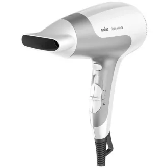 Braun Satin Hair 5 HD580 fén, 2500 W, 2 rychlosti, 3 teploty, závěsné očko, bílý - Rozbalené Braun Satin Hair 5 HD580 fén, 2500 W, 2 rychlosti, 3 teploty, závěsné očko, bílý - Rozbalené