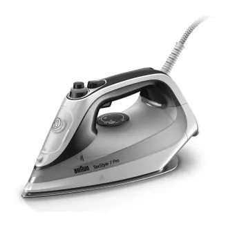 Braun SI7149WB TexStyle 7 Pro napařovací žehlička, 2900 W, AntiDrip, automatické vypnutí, kropení, černá / bílá Braun SI7149WB TexStyle 7 Pro napařovací žehlička, 2900 W, AntiDrip, automatické vypnutí, kropení, černá / bílá
