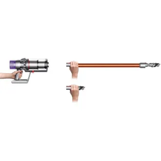 Dyson V10 Absolute 2023 akumulátorový vysavač, tyčový, cyklónový, HEPA filtr, 3 úrovně sání, LED indikátory