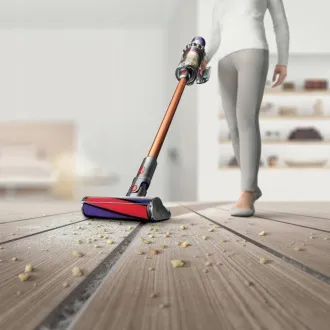 Dyson V10 Absolute 2023 akumulátorový vysavač, tyčový, cyklónový, HEPA filtr, 3 úrovně sání, LED indikátory