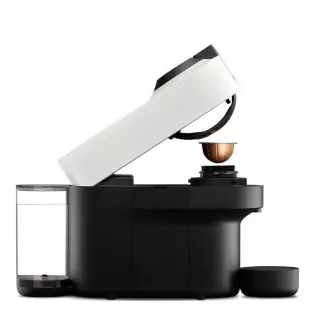 Krups Nespresso XN920110 Vertuo Pop kapslový kávovar, 1500 W, Wi-Fi. Bluetooth, 4 velikosti kávy, bílý - Rozbalené
