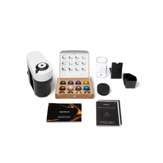 Krups Nespresso XN920110 Vertuo Pop kapslový kávovar, 1500 W, Wi-Fi. Bluetooth, 4 velikosti kávy, bílý - Rozbalené