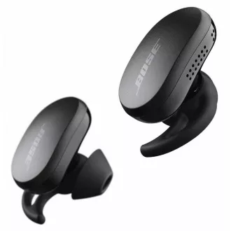 Bose QuietComfort Earbuds bezdrátová sluchátka, True Wireless, IPX4, dotekové ovládání, technologie StayHear, černá
