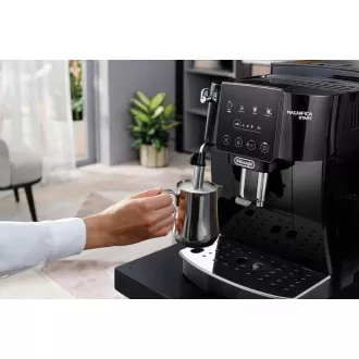 DeLonghi ECAM 220.21.B Magnifica Start automatický kávovar, 1450 W, 15 bar, vestavěný mlýnek, parní tryska, černý DeLonghi ECAM 220.21.B Magnifica Start automatický kávovar, 1450 W, 15 bar, vestavěný mlýnek, parní tryska, černý